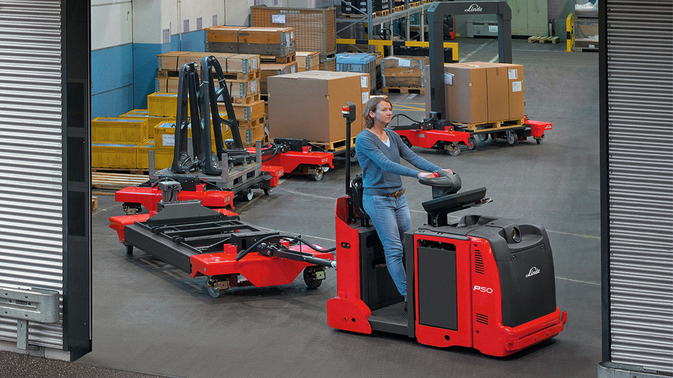 物流拖車系統 物流拖車系統